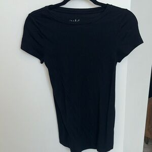 Isabel Maternity by Ingrid & Isabel Black Short Sleeve Tee